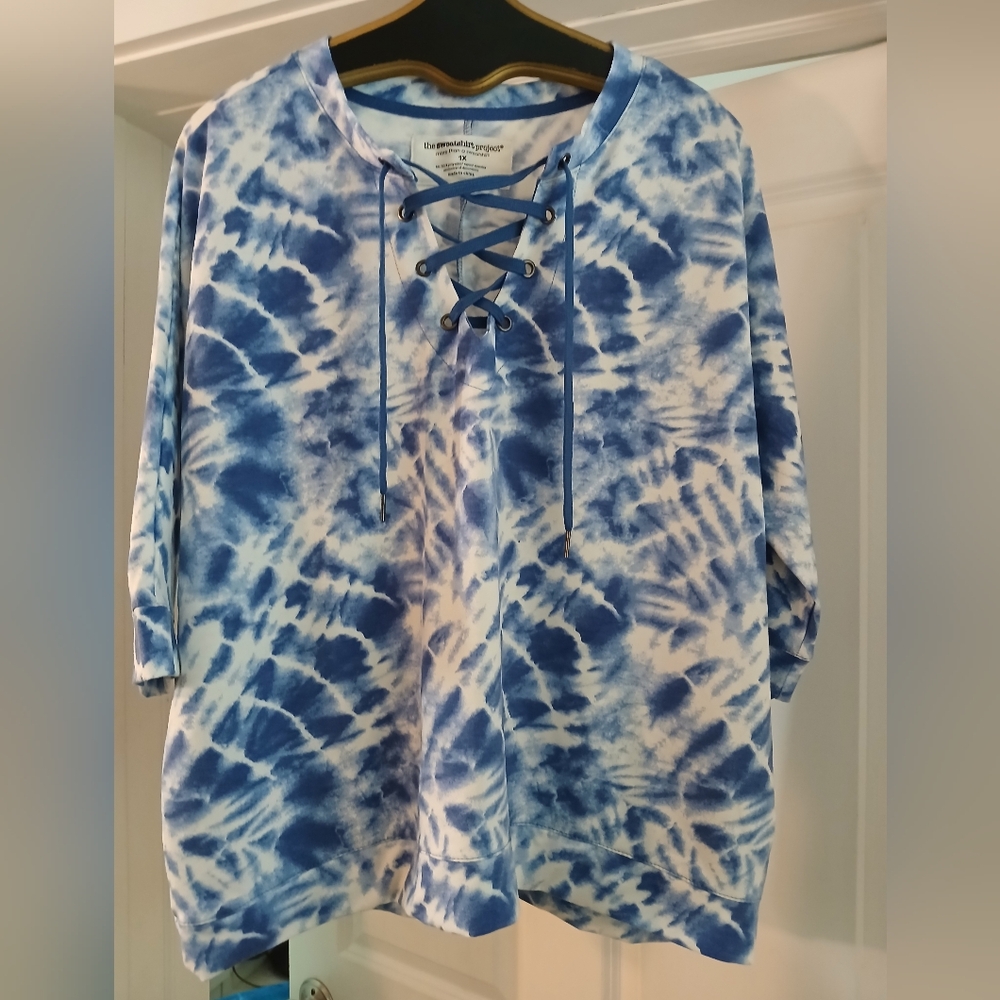 The Sweatshirt Project tie dye 1X